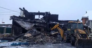 Демонтаж сгоревших зданий в Великих Луках | Сварной-Вкл - снос после пожара от 1040 рублей