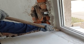 Демонтаж окон в Великих Луках: цена от 1560 руб. - Сварной-Вкл